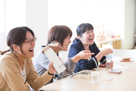 ランチで楽しそう