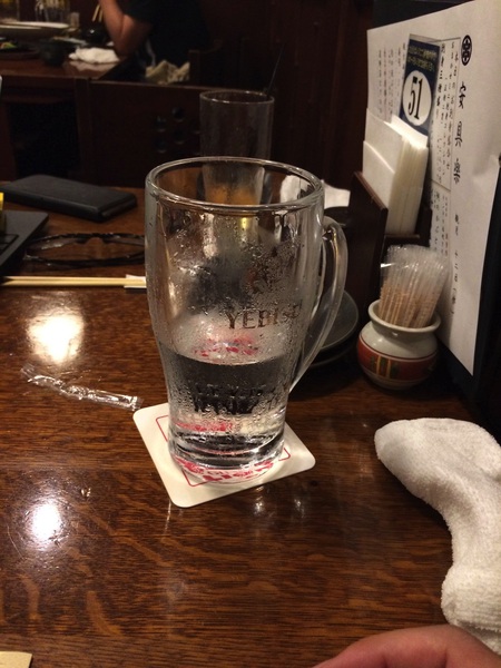 ファスティング中の居酒屋での水