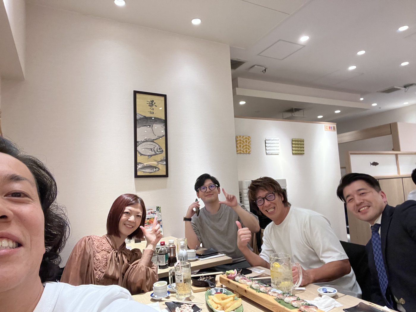 最終日の夜は、受講生のみなさんやラーニングエッジの方々と