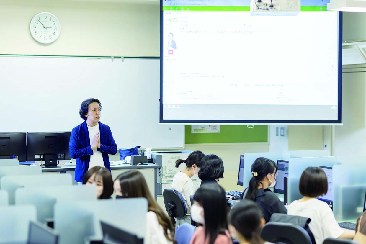 清泉女学院短期大学での講義